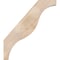 Ekena Millwork 5 1/2"W x 30"D x 34"H Funston Smooth Knee Brace, Douglas Fir BRC06X30X34FST00SDF - alternate 2